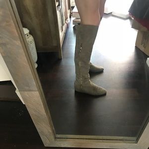 Stuart weitzman over the knee wedge boots